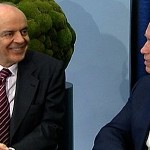 Serra ressalta importância dos governos locais em encontro com o governador da Califórnia, Arnold Schwarzenegger