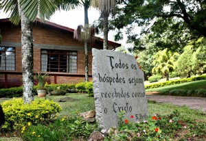Casa Siloé é um centro de retiro coordenado pelos monges do Mosteiro São Bento. Foto: Rubens Chiri.